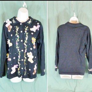 BP Design Small Ugly Christmas Sweaters Sequins